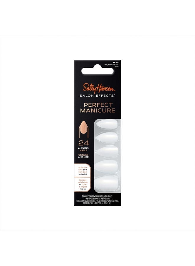 Sally Hansen Salon Effects Perfect Manicure Press on Nails on Pointe & Salon Effects Perfect Manicure Press on Nails a La Mode & Salon Effects Perfect Manicure Press on Nails Only Have Ice for You & Salon Effects Perfect Manicure Press on Nails Affairy to Remember Bundle - Image 4